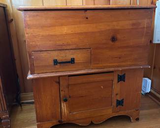 Antique Pine Dry Sink