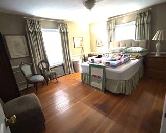 Primary bedroom, located at the end of the hall, on the right, from the front door entrance 