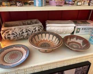Redware bowls