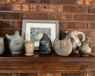More pottery and original art