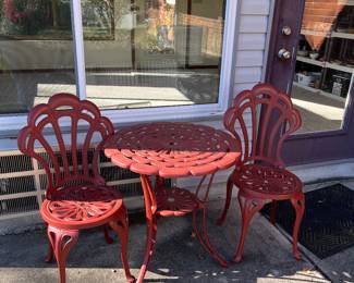 Outdoor bistro set