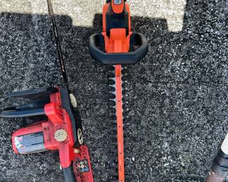 Saw and Hedge Trimmer