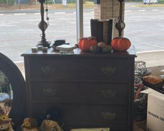 Fall decor and dresser