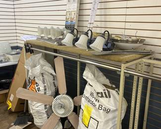 Ceiling fans, bathroom lights, blinds and so much more