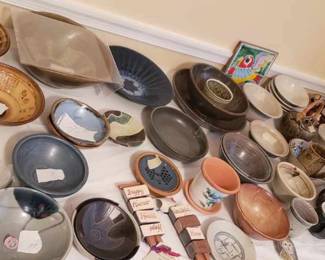 Pottery including Jerry Weatherman
