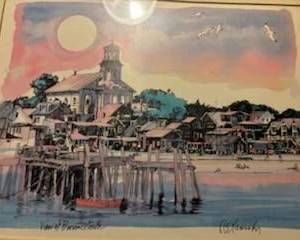 "View of Provincetown" Print