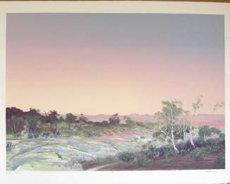 s robserigraphle125of15santafehills39.25 w x 30 t$300