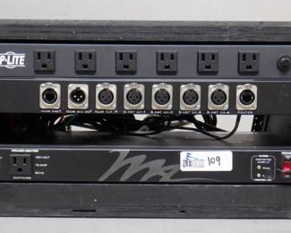 RACK MOUNT CASE WITH ELECTRONICS