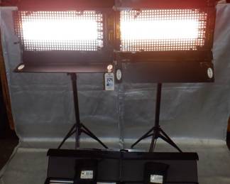 2 KINO FLO DIVA LIGHTS IN CASE