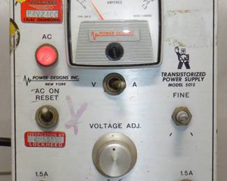 POWER DESIGNS 5015 POWER SUPPLY
