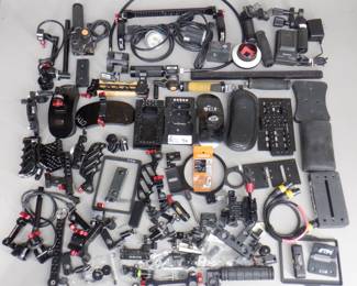 
Lot 46
LOT CAMERA ACCESSORIES/MORE
INCLUDING JVC ZOOM AND FOCUS CONTROLLERS