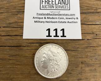 1890 "O" Morgan Silver Dollar in very fine condition
