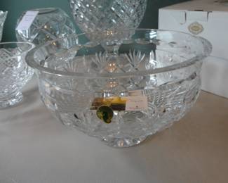 Waterford Killarney Crystal Footed Bowl