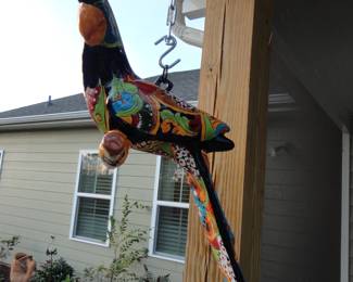Large Talavera Macaw hand painted in Mexico