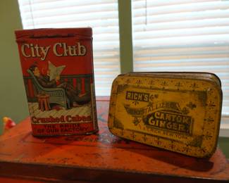 Rich's Canton Ginger Tin/City Club Pocket Tin