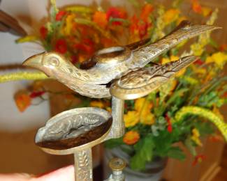 Vintage Victorian Sewing Bird Pin Cushion