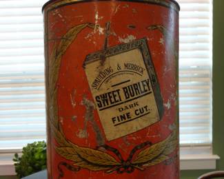 Sweet Burley Store Counter Bin Tin