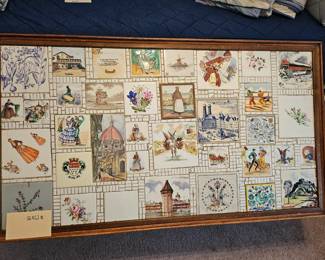 Very unique tile coffee table... great piece!!!