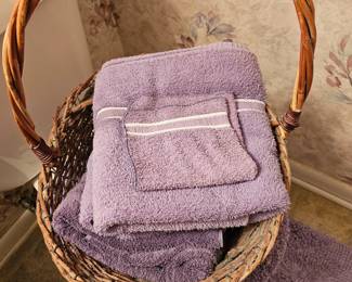Basket of towels