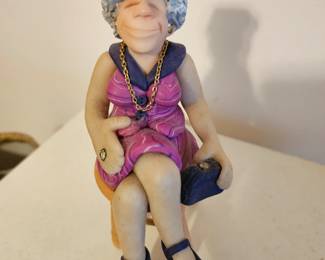 Red hat society lady