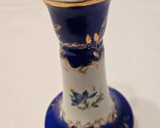 Vintage porcelain  hat pin display