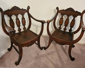 Beautiful antique chairs, very nice