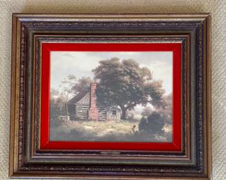 Yesteryear Dalhart Windberg framed 