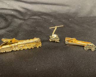 Train tie tacks 
