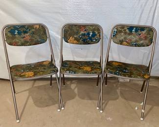 Vintage Samsonite folding chairs 3 