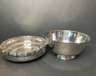 Sons of Liberty bowl by Paul Revere 
Lunt silver plate bowl