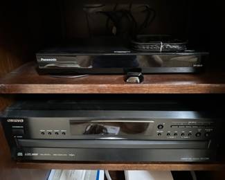 Onkyo CD player 
Panasonic 