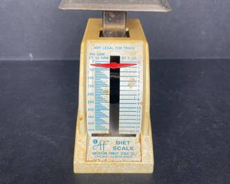 Vintage American Family Diet Scale 