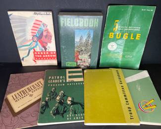 Vintage Boy Scouts of America books & guides  