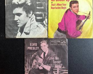Vintage Elvis 45’s