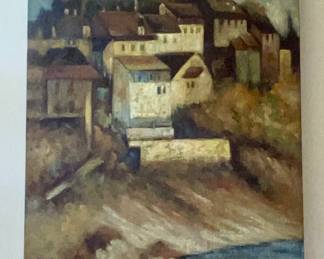 XL landscape painting 