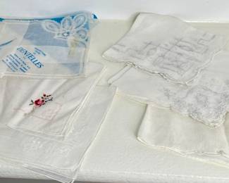 Vintage embroidered hankies 