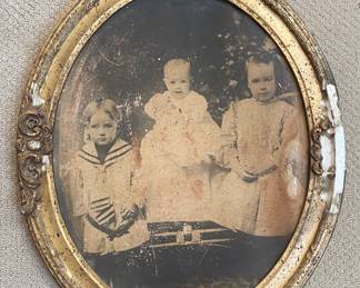 Antique framed photo 