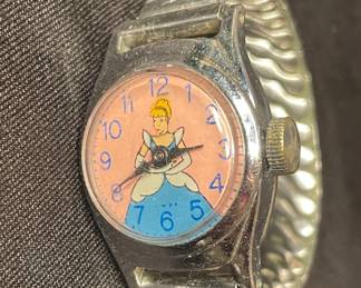 Walt Disney World Cinderella vintage kids watch 