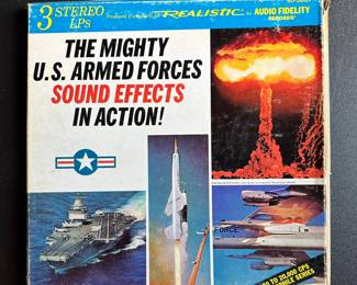 Mighty US Armed Forces Sound Effects vinyl 