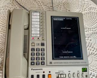 Panasonic integrated phone answering machine vintage 
