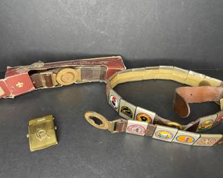 Bolt Scouts belts vintage 