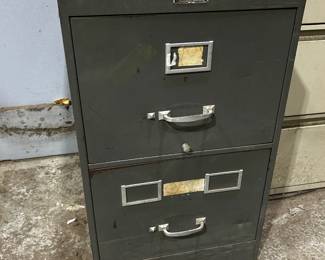 Legal Size, 2 Drawer File Cabinet