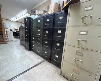 Standard and Fireproof File Cabinets