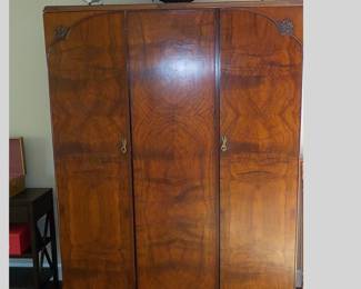 Antique 3-Door Curio Cabinet
