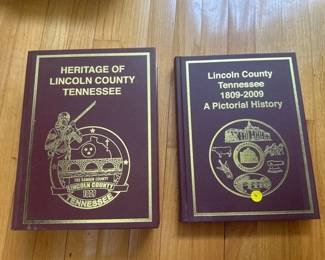 TWO LINCOLN TN HISTORY BOOKS