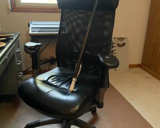 Desk Chair, Decorative German Pipe
