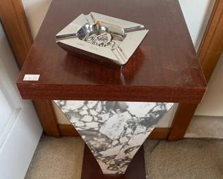 Pedestal Table, Witold and Her Ashtray