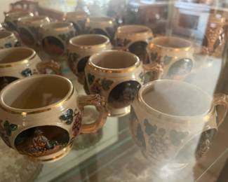 Rheinstein Punch Bowl Mugs