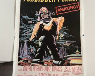 Forbidden planet poster
