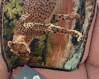 Cheetah throw blanket